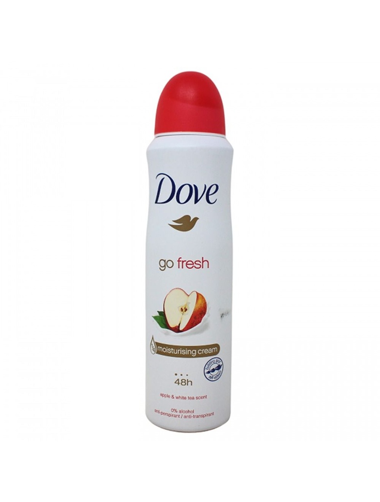DOVE BODY SPRAY APPLE & WHITE TEA 150ML  