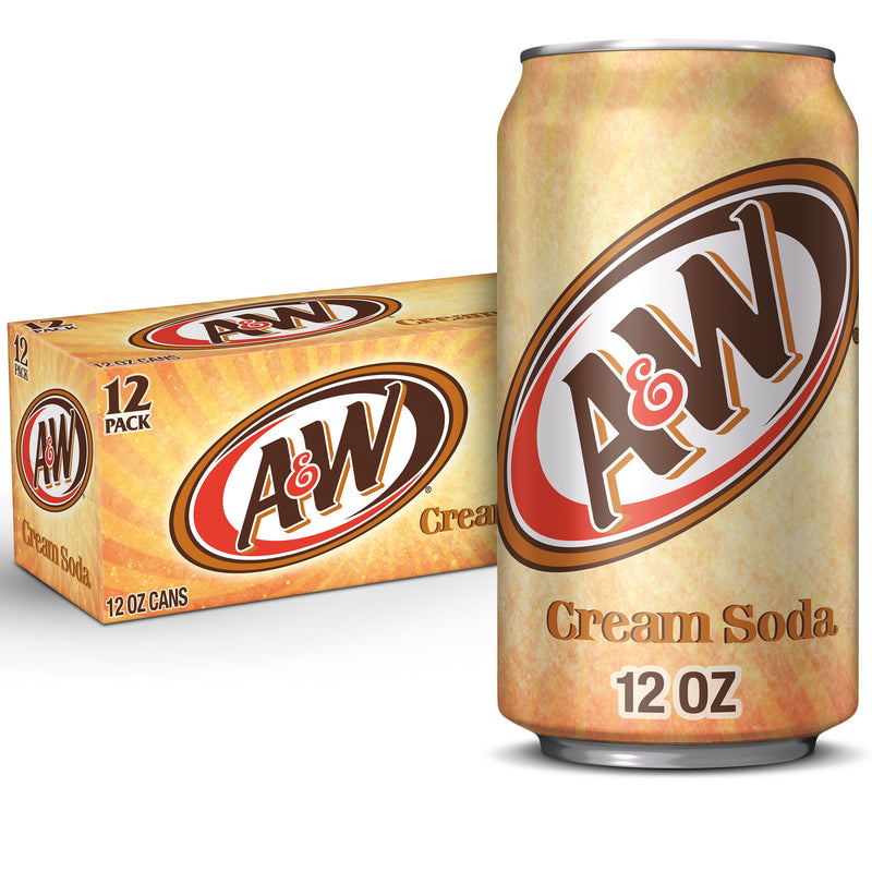 A & W CREAM SODA CANS 355ML/ 12CT (US) 