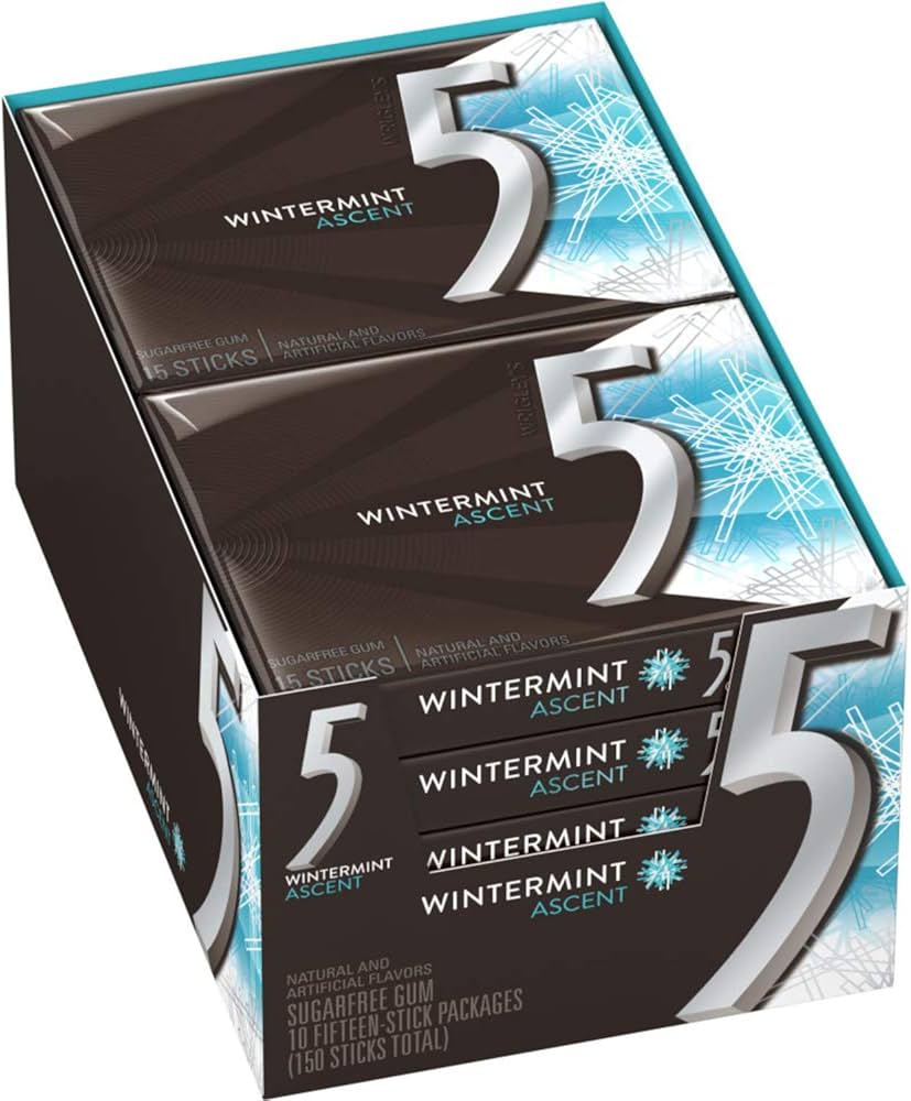 5 GUM WINTERMINT 10 CT
