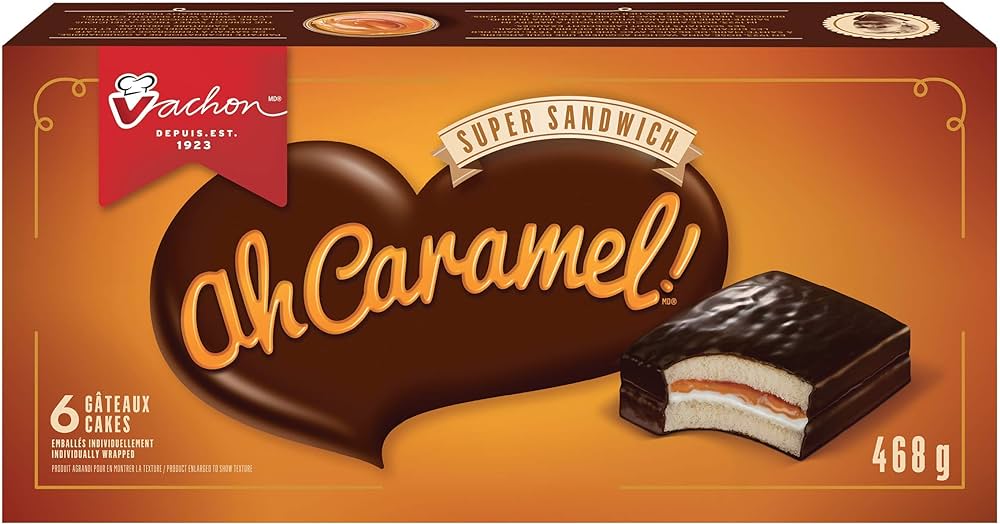 VACHON SUPER AH CARAMEL 468G/ 6CT 