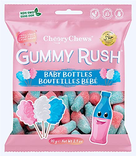 GUMMY RUSH BABY BOTTLES 90G 