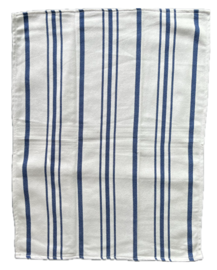 KITCHEN TOWEL BLUE STRIPES 1PK