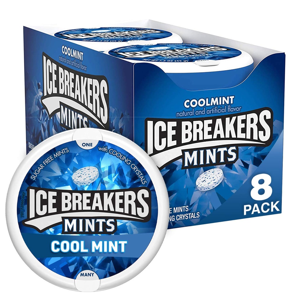 ICE BREAKERS COOLMINTS 42G/ 8CT 