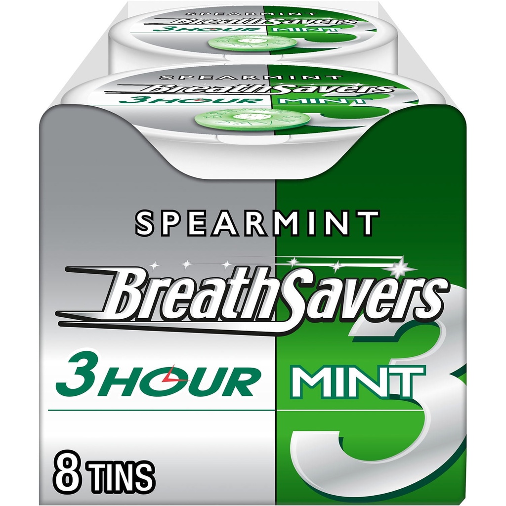 BREATH SAVERS SPEARMINT 36G / 8CT  