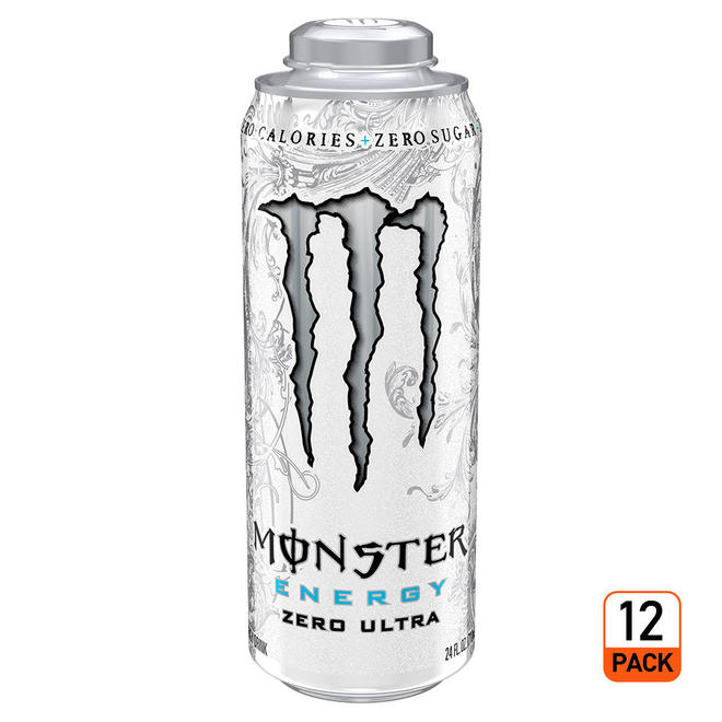 MONSTER ENERGY DRINK ASOLUTELY ZERO 710ML/ 12CT