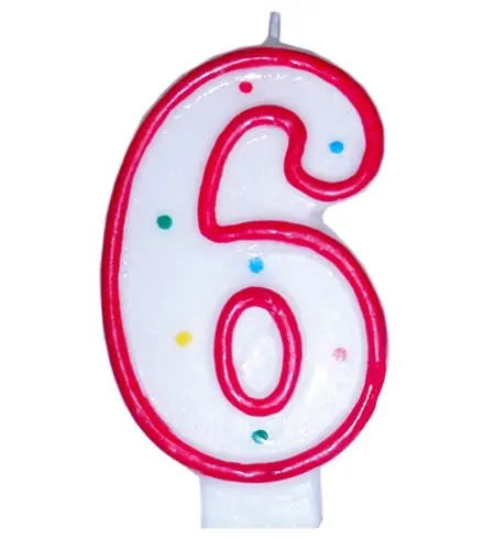BIRTHDAY CADLE # 6