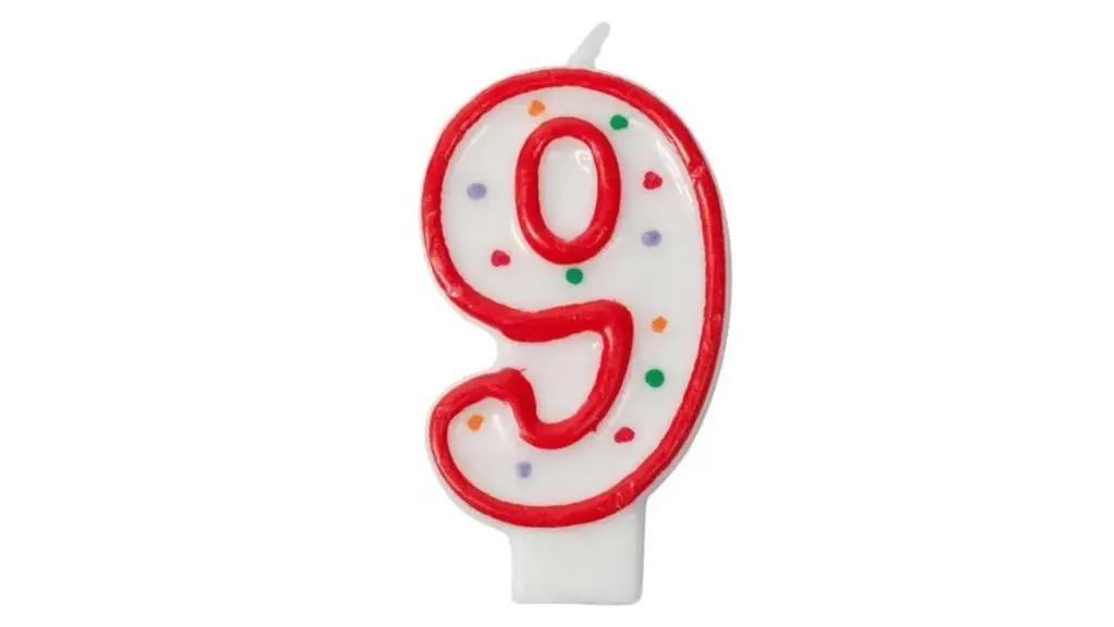 BIRTHDAY CADLE # 9