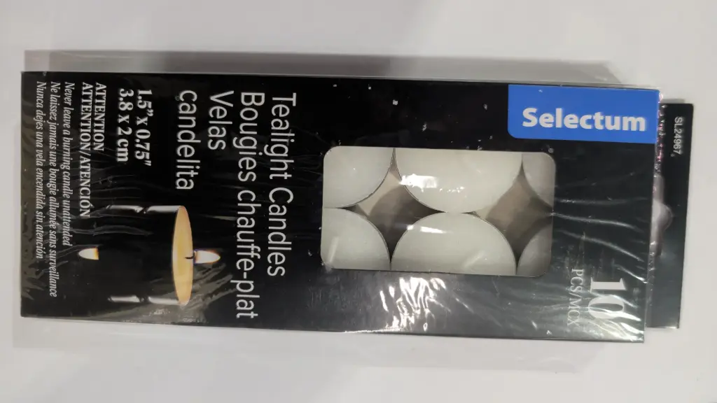 TEALIGHT CANDLES /10CT