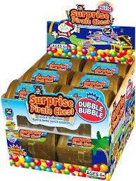 DOUBLE BUBBLE SUPRISE PIRATE CHEST 12CT