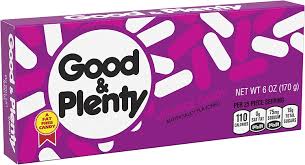 GOOD & PLENTY THEATRE BOX /170G
