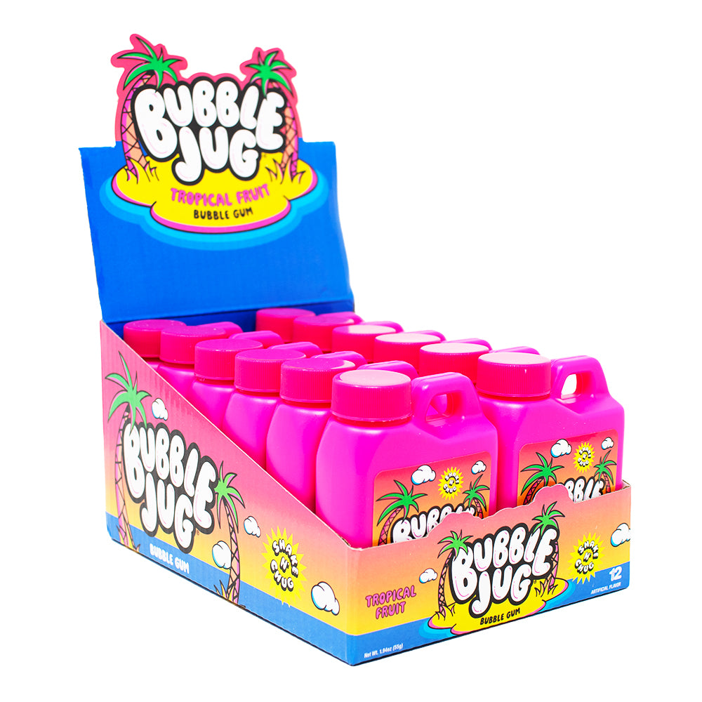 BUBBLE JUG GUM TROPICAL PUNCH 55G/ 12CT 
