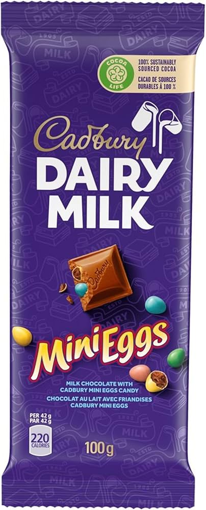 CADBURY DAIRY MILK MINI EGGS 100G