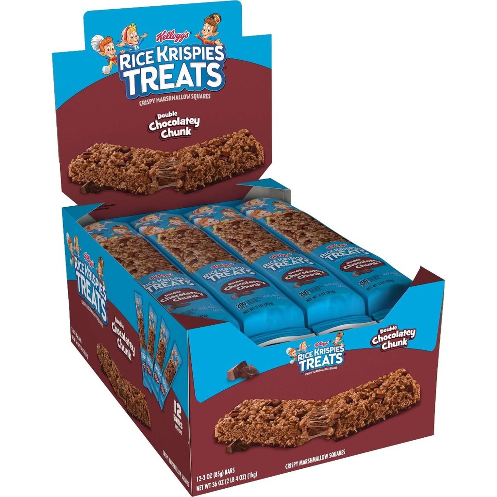 KELLOGG'S RICE KRISPIES DOUBLE CHOCO  60G/12CT