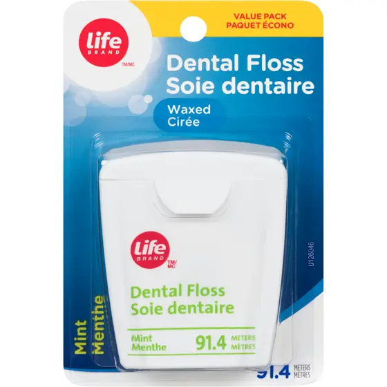 DENTAL FLOSS WAXED MINT 