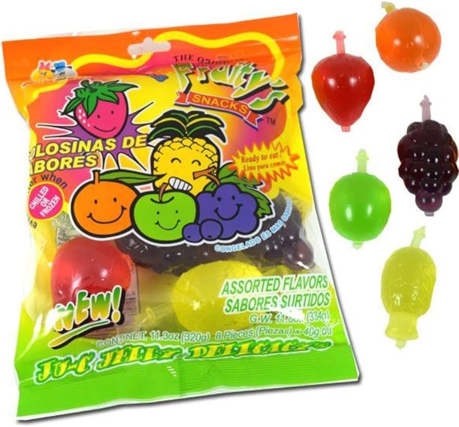 DIN DON FRUITY'S JUICY JELLY 360G