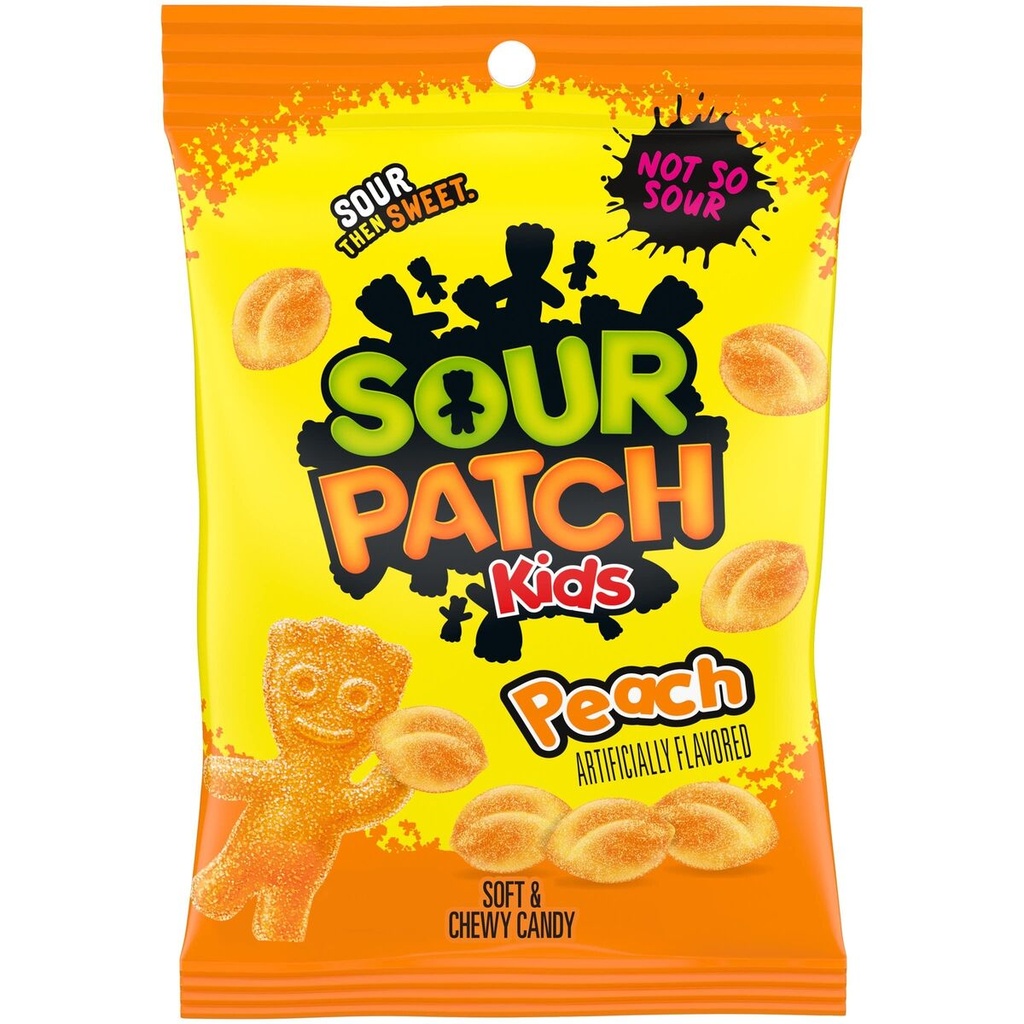 SOUR PATCH KIDS PEACH 8.07OZ