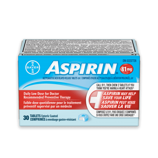 ASPIRIN DAILY LOW DOSE 30 / PK