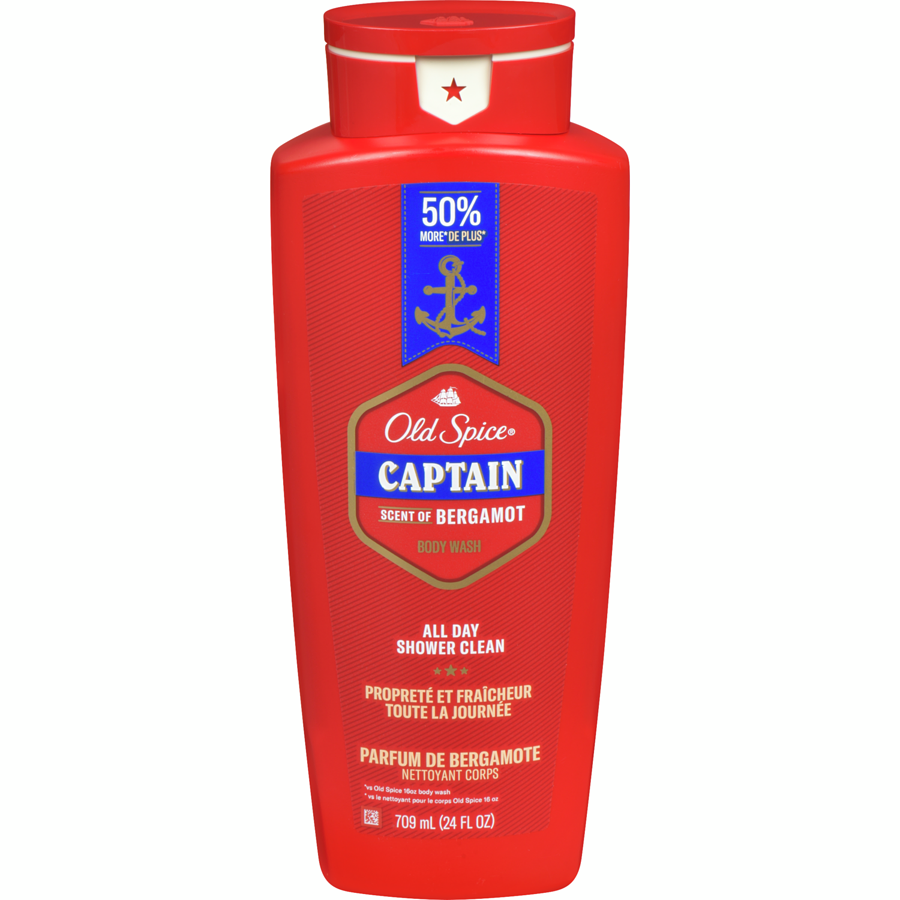 OLD SPICE BERGAMOT BODY WASH 473ML