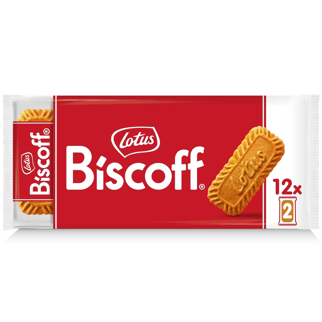 LOTUS BISCOFF BISCUIT 186G/12CT