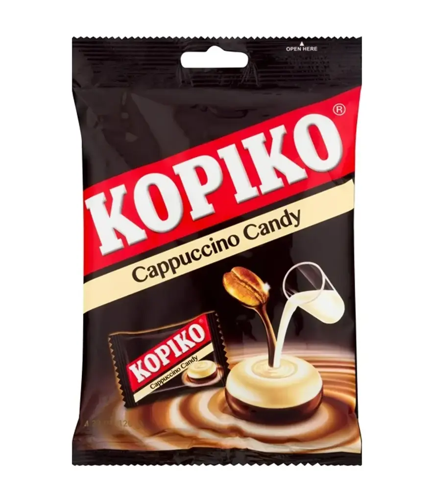 KOPIKO CAPPUCCINO CANDY 120G/24PK