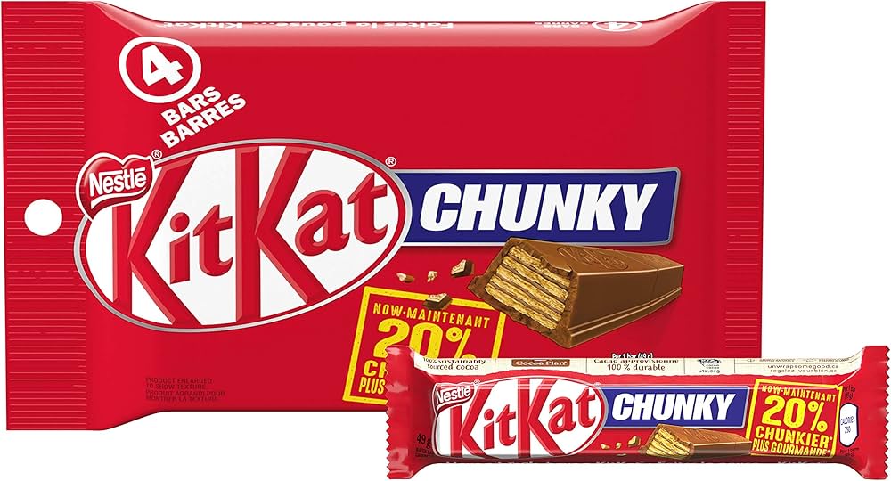 KITKAT CHUNKY 4 BARS /49G 