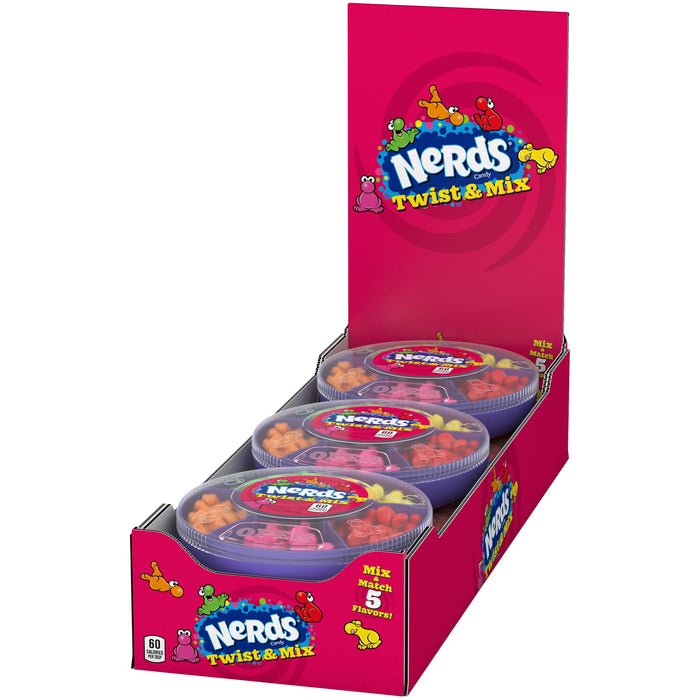NERDS TWIST & MIX CANDY 59G/6PK