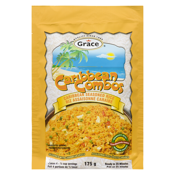 GRACE CARIBBEAN SEASONED RICE 175G