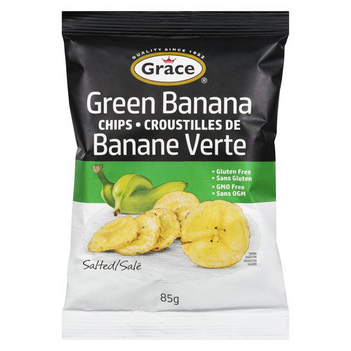 GRACE GREEN BANANA SALTED CHIPS (85G)