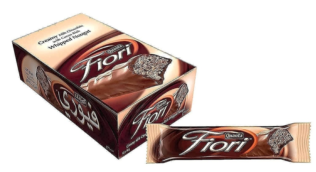 QUANTA FIORI CHOCOLATE 28G/12CT