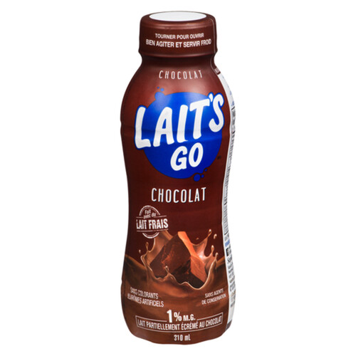 LAIT'S GO CHOCOLATE MILKSHAKE 310ML