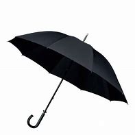 BLACK SHORT UMBRELLA  