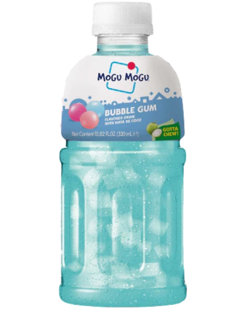 MOGU MOGU BUBBLE GUM 320ML/6CT