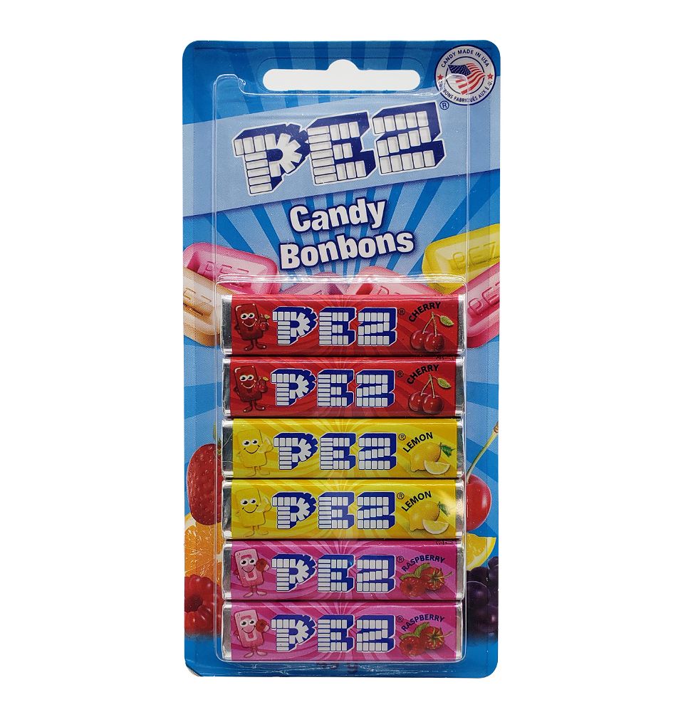 PEZ CANDY REFILLS 6/PK