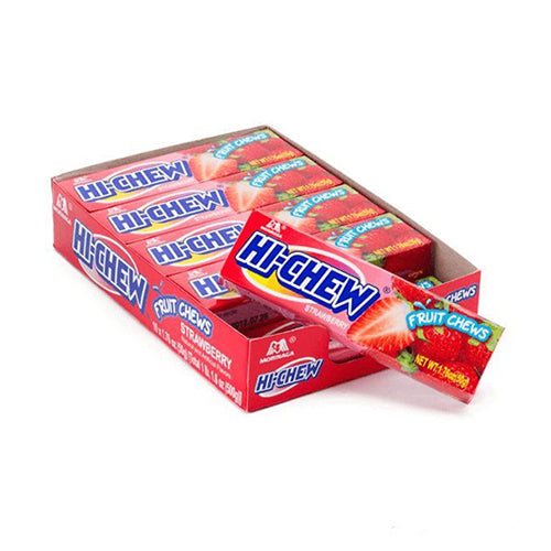 HI-CHEW STRAWBERRY STICKS 58G/12CT