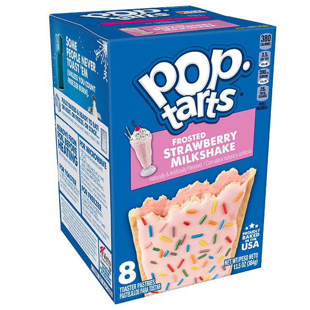 POPTARTS FROSTED STRAWBERRY MILKSHAKE 6CT