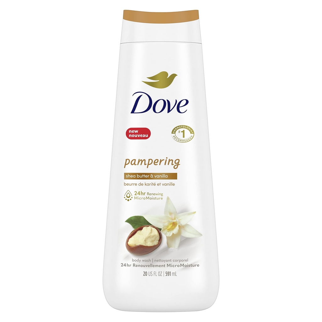 DOVE BODY WASH SHEA BUTTER 591ML    