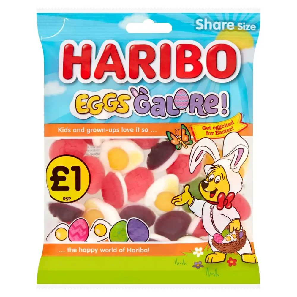 HARIBO EGGS GALORE 140G