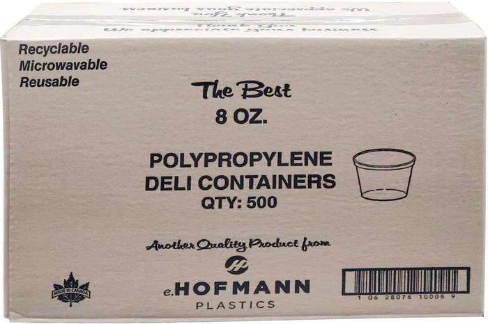 HOFMANN DELI CONTAINERS 8OZ