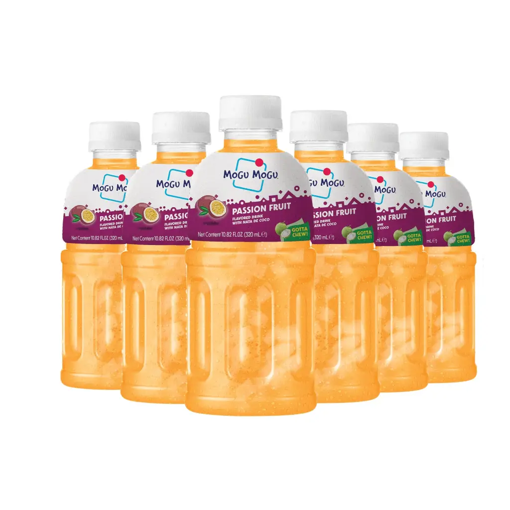 MOGU MOGU PASSION FRUIT 320ML/6CT