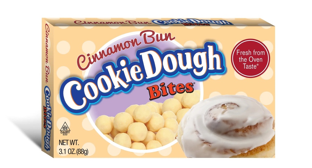 COOKIE DOUGH BITES CINNAMON BUN B THEA. 88G