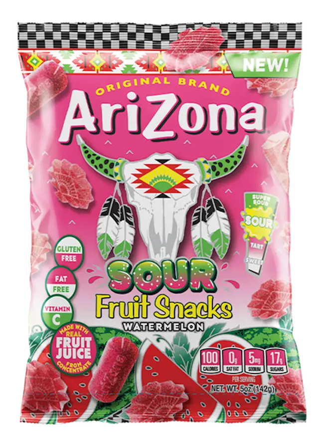 ARIZONA FRUIT SNACKS WATERMELON 5oz