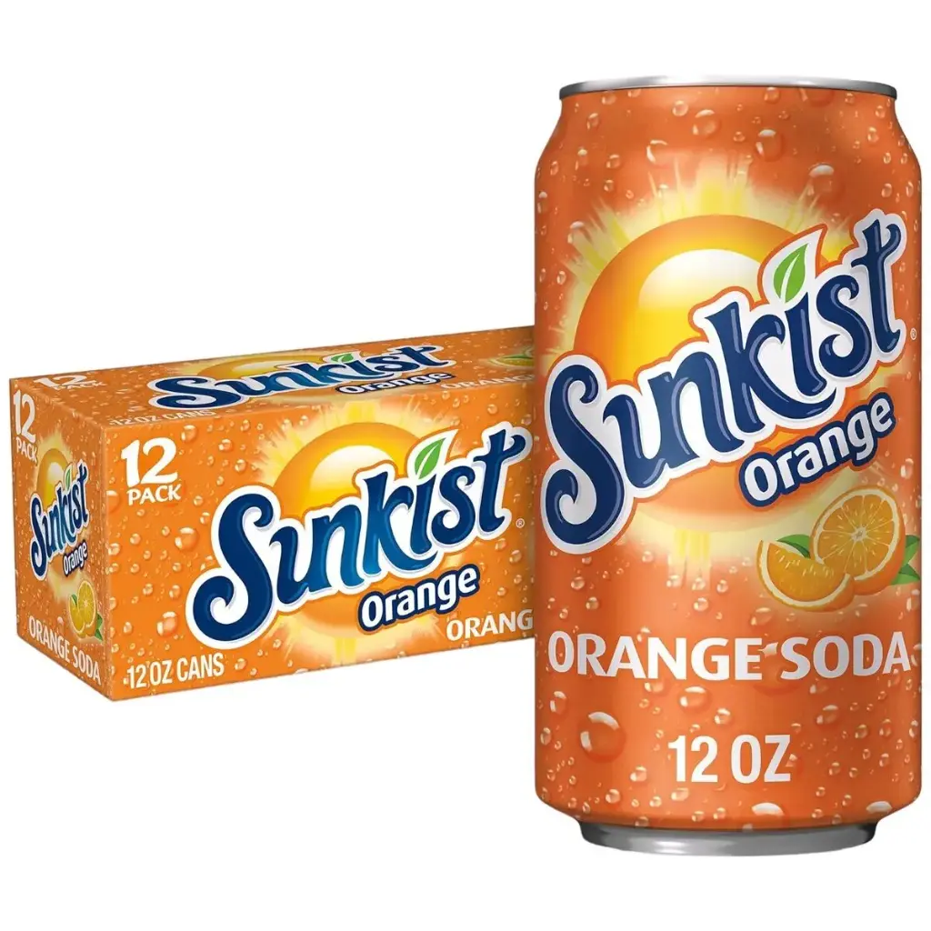 SUNKIST ORANGE 355ml/12CT (U) 