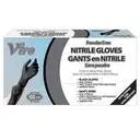 VIRO NITRILE LARGE GLOVES BLACK 100CT