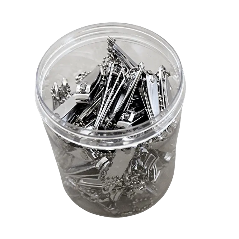 NAIL CLIPPER IN A JAR / 72CT 