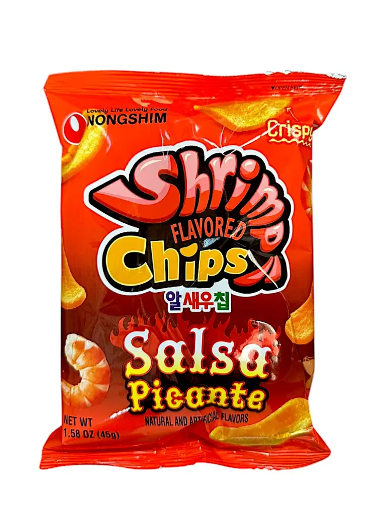 NONGSHIM SHRIMP CHIPS (SALSA) 45G
