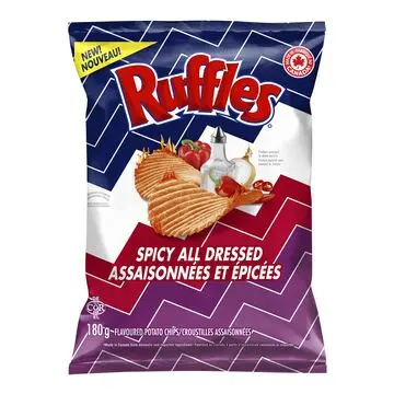 RUFFLES ALL DRESSED SPICY 40g 