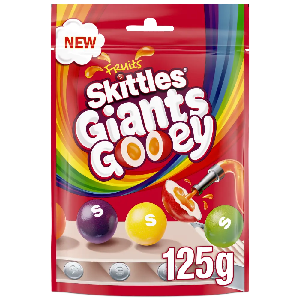 SKITTLES FRUITS GOOEY 125G
