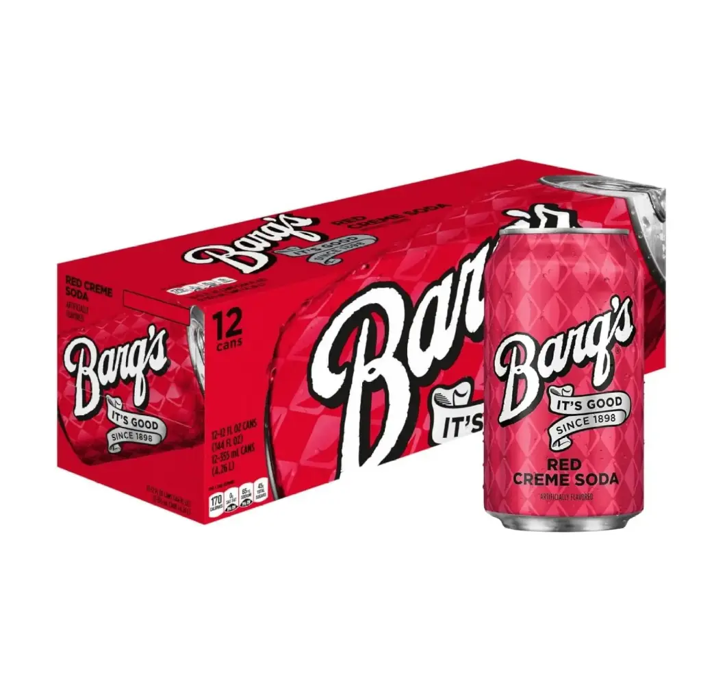 BARQ'S RED CREAM 12CT/355ML (US)