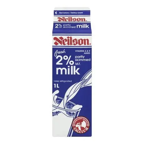 NEILSON 2% SKIMMED MILK 1L