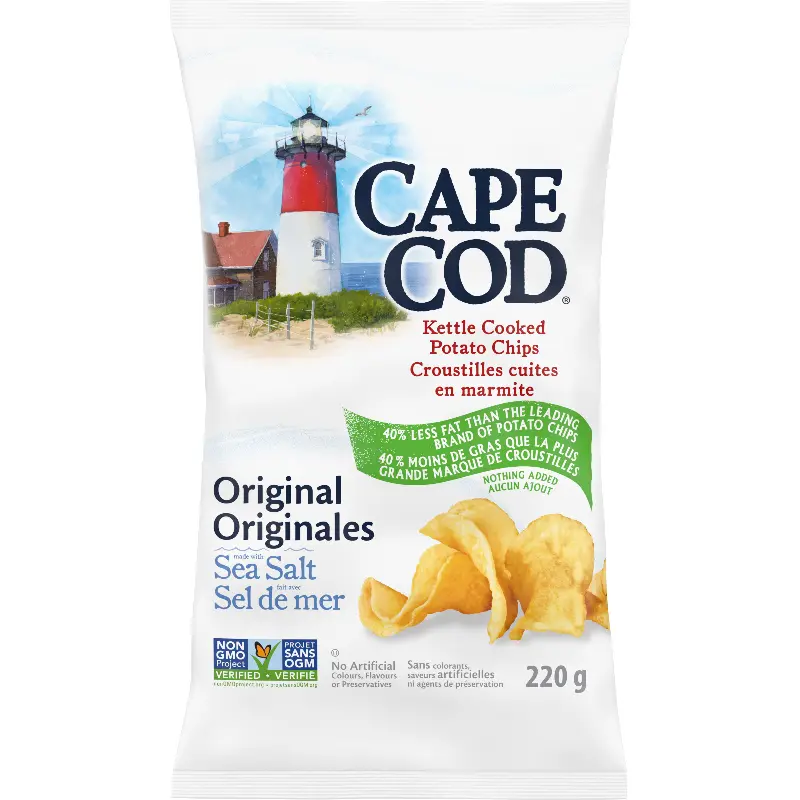 CAPE COD CHIPS ORIGINAL / 220G  
